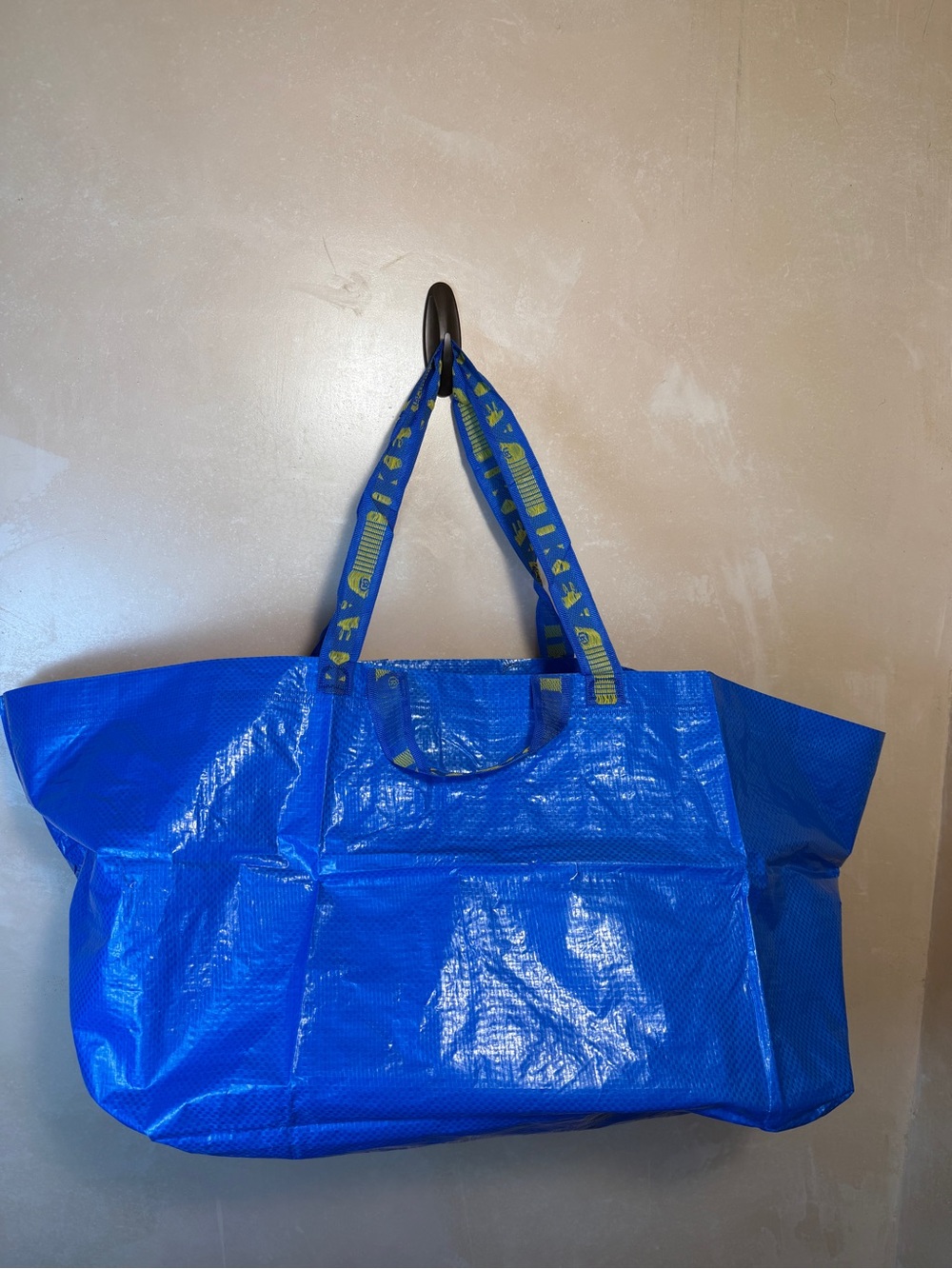 IKEA FRAKTA Large Blue Reusable Shopping Bags 19 Gallon Set of 6 - Picture 4 of 9